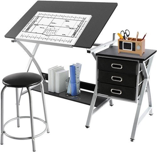 Scrivania disegno tavolo - scrivania, da