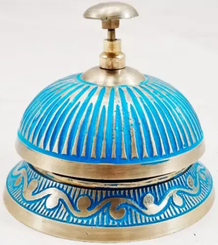 Campana scrivania ottone