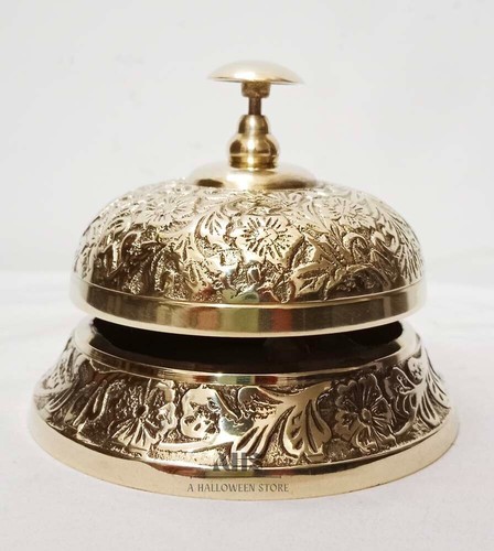 Campanello scrivania ottone