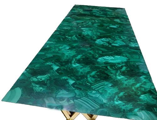 Tavolo centrale malachite - centrale, in