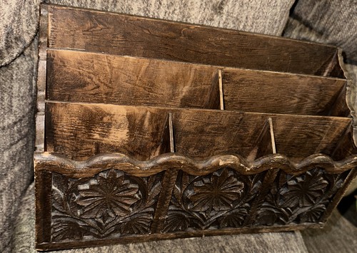 Organizer scrivania vintage - organizer, da